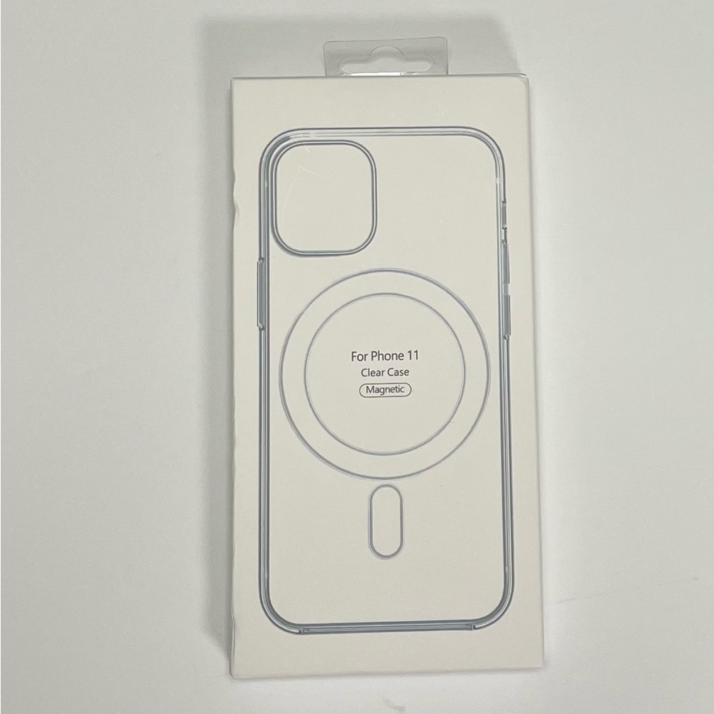 Clear Magnetic Case for iPhone 11